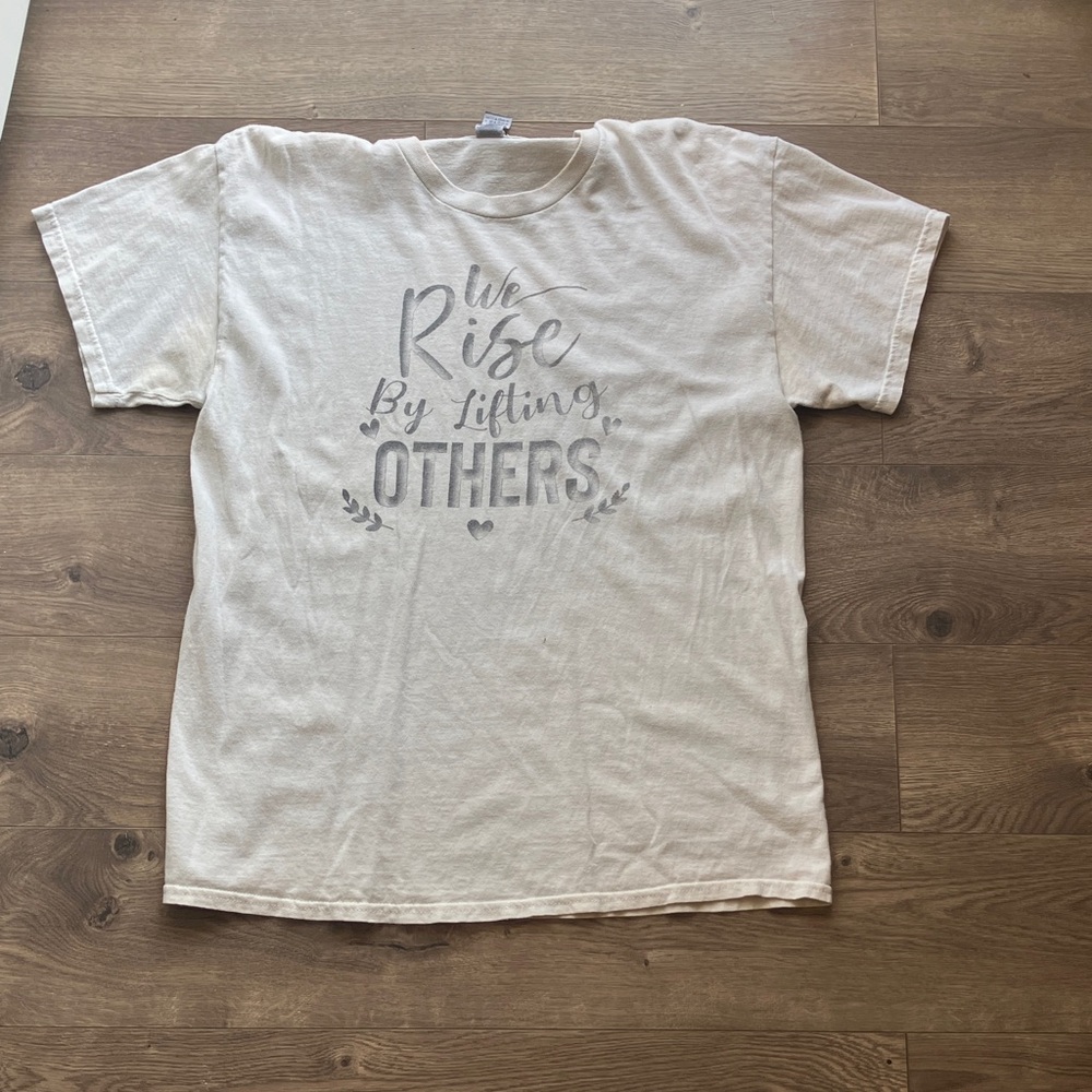 Cream Graphic T-Shirt